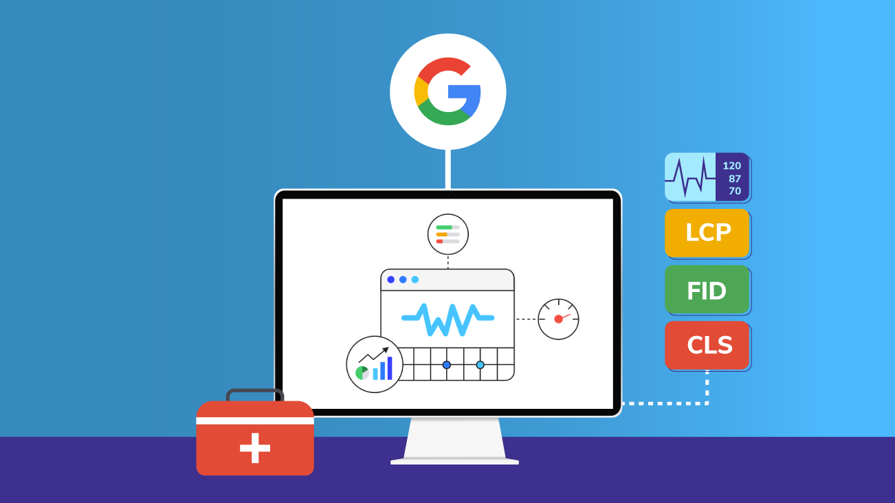 concept of core web vitals